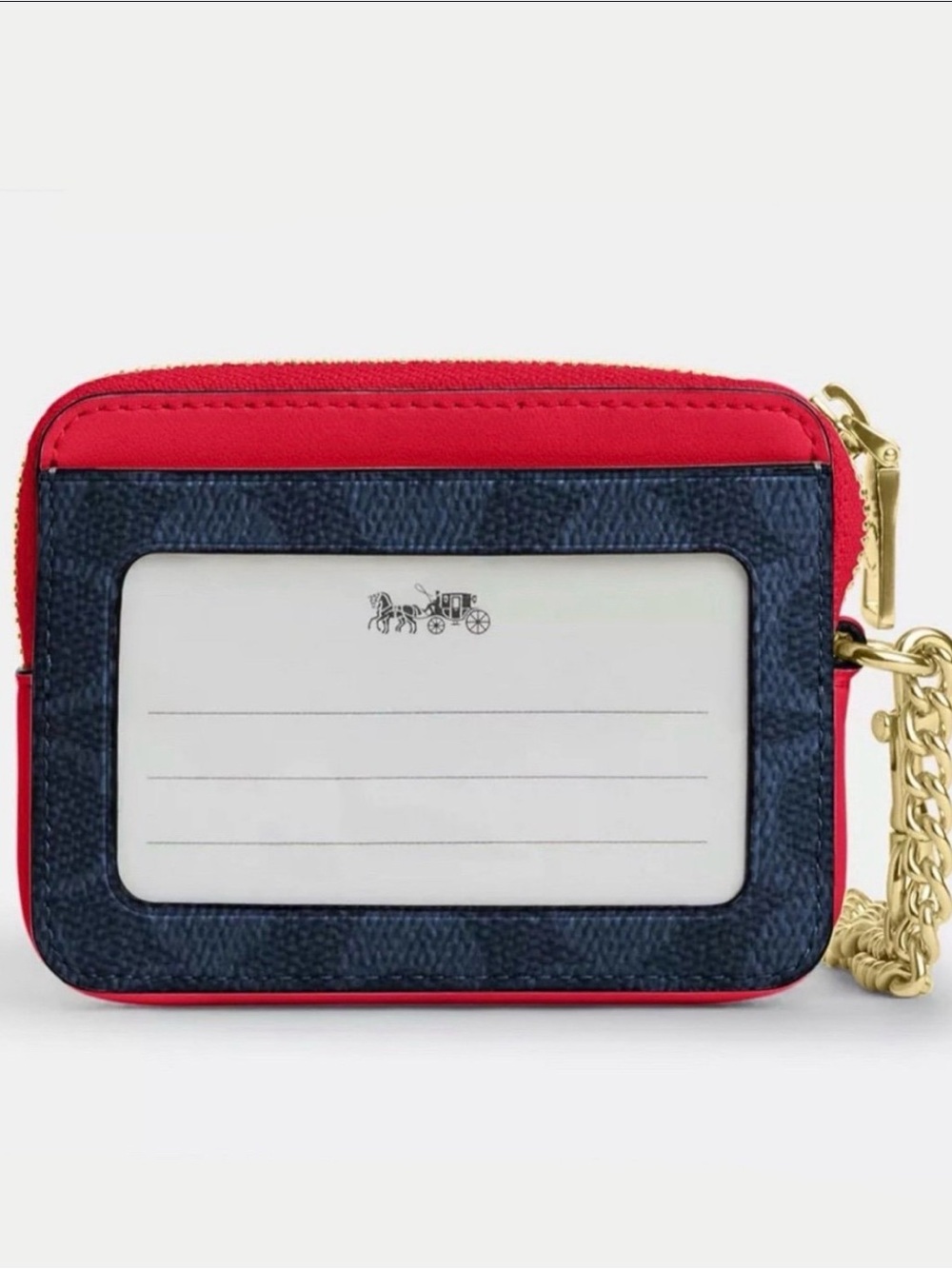 Coach Zip Card Holder - Picture 2 of 5